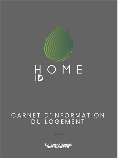Carnet d'information du logement - Home ID - Carnets