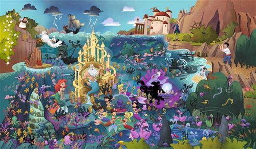 Puzzle 250 pièces - Prêts pour l'aventure - Disney La Reine des