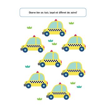 Bloc Cherche les différences Les métiers