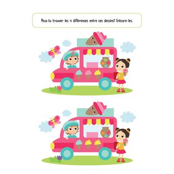 Bloc Cherche les différences Les métiers