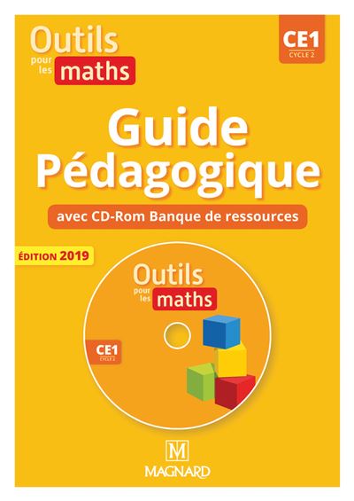 Outils pour les Maths CE1 (2019) - Banque de ressources du manuel sur CD-Rom avec guide pédagogique papier - Isabelle Culoma - Livre CD-ROM