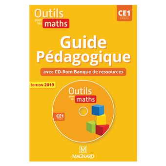 Outils pour les Maths CE1 (2019) - Banque de ressources du manuel sur CD-Rom avec guide pédagogique papier