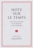 Note sur le temps