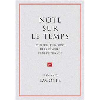 Note sur le temps