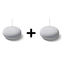 Pack d'enceintes intelligentes Google Nest Mini Assistant vocal Galet