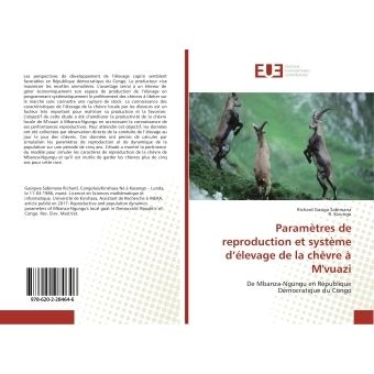 Paramètres de reproduction et système d'élevage de la chèvre à M'vuazi ...