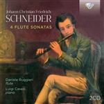 Schneider-4 Flute Sonatas - 2 CDs