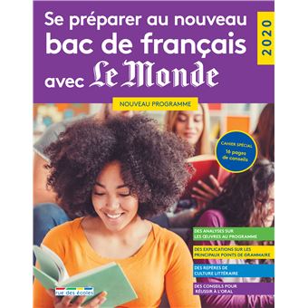 Se préparer au nouveau bac de français avec Le Monde 2020