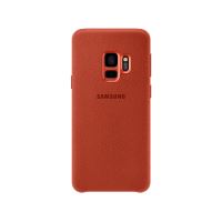SAMSUNG S9+ ALCANTARA COVER RED