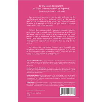 La profession d'enseignant au fil des crises multiformes de légitimité