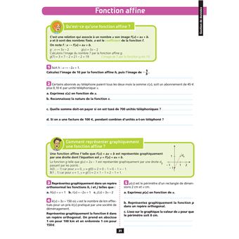 Ça y est, je sais ! Maths 3e