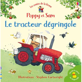 Poppy et SamLe tracteur dégringole