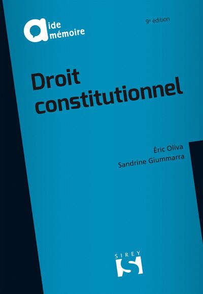 Droit constitutionnel - Sandrine Giummarra - broché