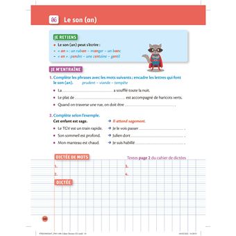 Petit cahier LAROUSSE d'orthographe et de dictées CE1