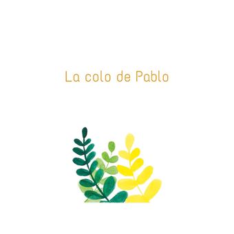 La première colo de Pablo