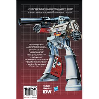 Transformers Artbook Transformers Legacy l'Art des jouets
