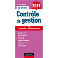 Le petit Contrôle de gestion 2019 - Les notions indispensables