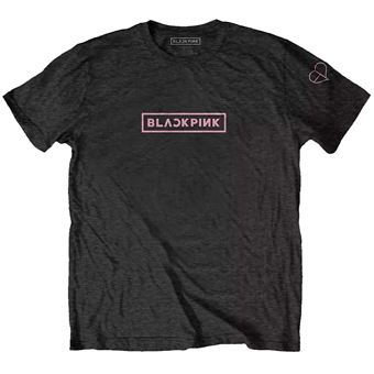 T-Shirt Blackpink The Album Tracklist Noir