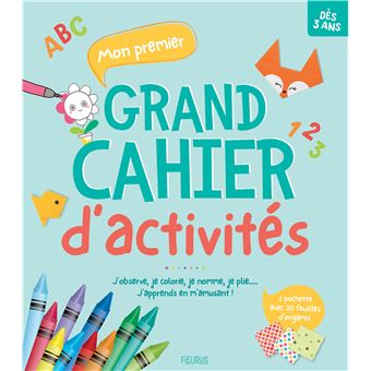 Mon premier grand cahier d activités