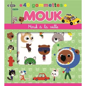 Mouk - Mouk à la ville - 40 gommettes - 1