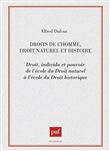 Droits de l'homme, droit naturel et histoire