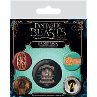 Set Badges Les Animaux fantastiques