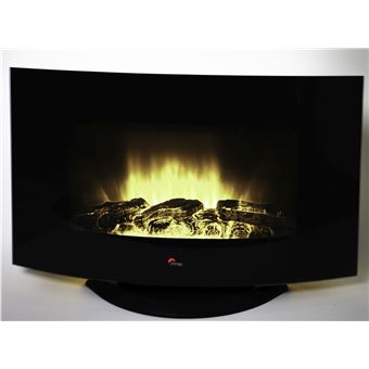 Cheminée électrique Ohmex OHM-Het-4530-Fire 1800 W Noir