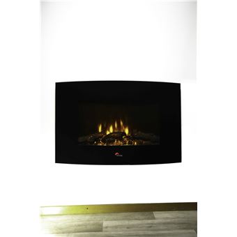 Cheminée électrique Ohmex OHM-Het-4530-Fire 1800 W Noir