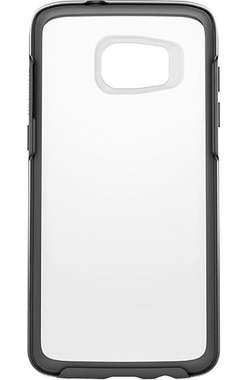 Coque OtterBox Symmetry Clear Noire pour Galaxy S7 Edge