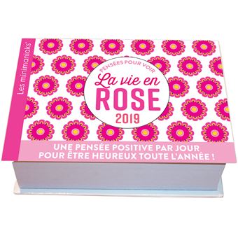 Minimaniak Pensees Pour Voir La Vie En Rose 19 Cartonne Collectif Achat Livre Fnac