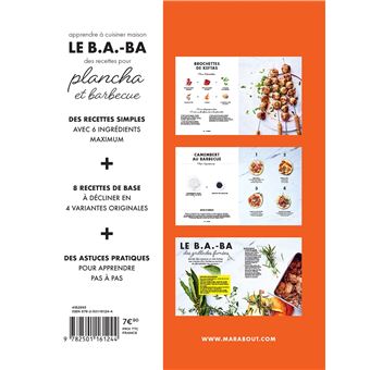 Le B.A.-BA de la cuisine - Plancha et barbecue