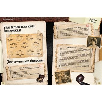 Cahier de vacances (adultes)  Enquêtes sur les larcins de Lupin