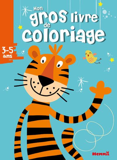 Mon gros livre de coloriage (35 ans) (Tigre) Tome 9  broché