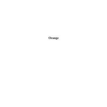 Noir orangé