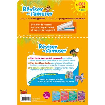 Réviser et s'amuser - Du CE1 au CE2 (7-8 ans) - Cahier de vacances 2023
