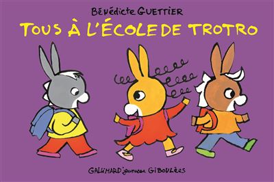 Livres illustrés La rentrée de Trotro, L'âne Trotro - Giboulées