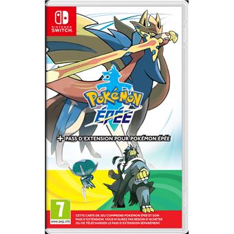 Pokémon Epée + Pass d’Extension pour Nintendo Switch