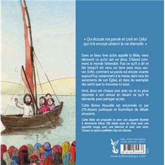 La Bible pour les enfants (jaquette bleue)