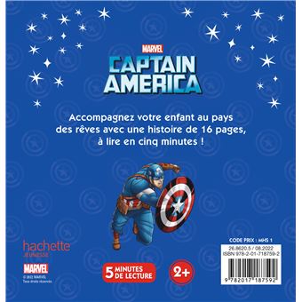 CAPTAIN AMERICA - Mon histoire du soir - Les origines de l'Avenger - MARVEL