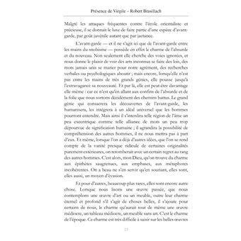 Présence de Virgile