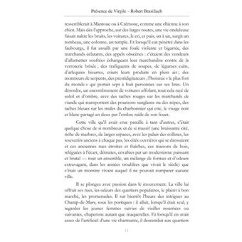 Présence de Virgile