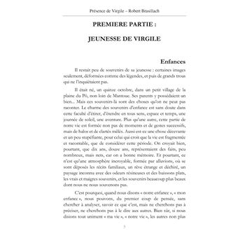 Présence de Virgile