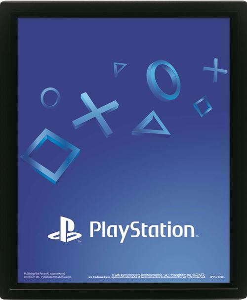 Playstation 3d Lenticular Poster Eng Merchandising