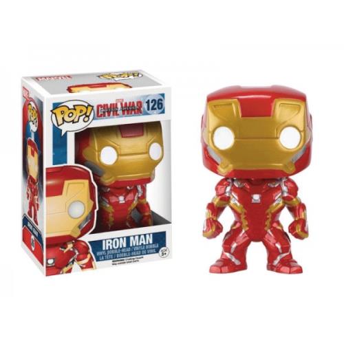 Figurine Funko Pop Marvel Civil War Iron Man 9 cm