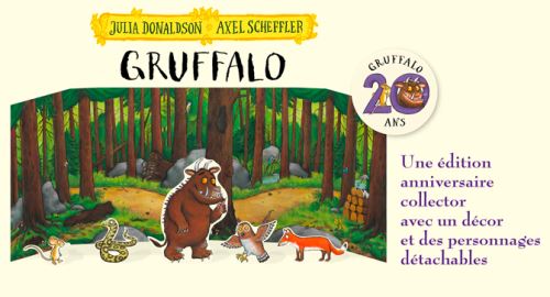 Gruffalo: Livre sonore (French Edition): Donaldson, Julia, Scheffler, Axel,  Ménard, Jean-François: 9782075108157: : Books