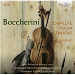 Box Set Boccherini: Complete Violin Sonatas, Vol.1 - 5 CDs