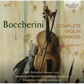 Box Set Boccherini: Complete Violin Sonatas, Vol.1 - 5 CDs