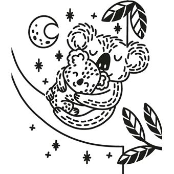 Bisous et calins - Ma première peinture magique