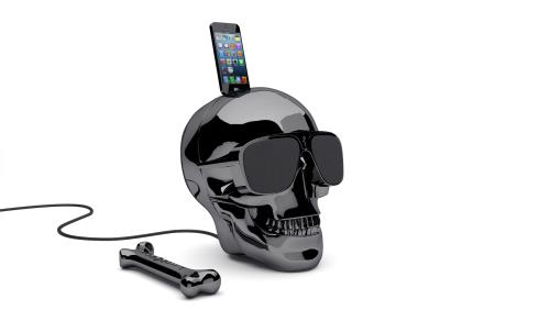 Enceinte Jarre Technologies AeroSkull HD+ Bluetooth Noir Chromé