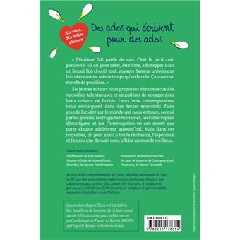 Pour Clara. Nouvelles d'ados. Prix Clara 2022